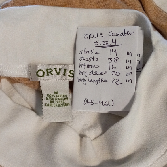 🌻ORVIS Sweater Women Size M🌻 - Picture 2 of 5